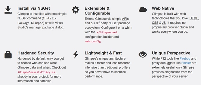 about the Glimpse tool