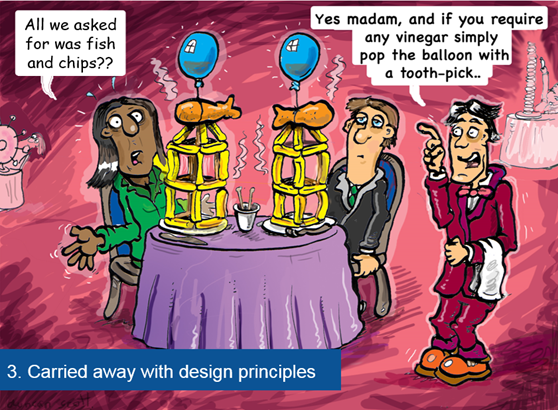 carried away by design principles