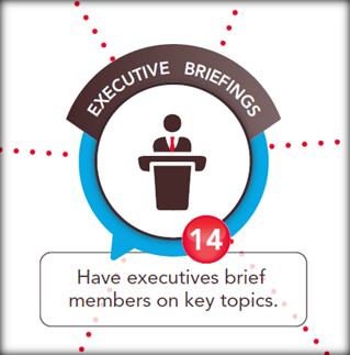 online communities for executive briefings