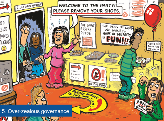 overzealous intranet governance