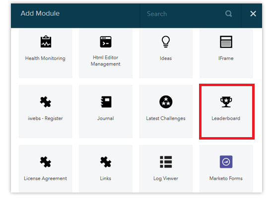 add leaderboard module